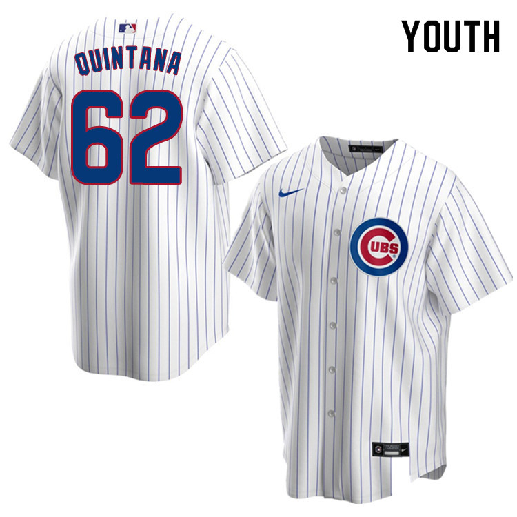 Nike Youth #62 Jose Quintana Chicago Cubs Baseball Jerseys Sale-White